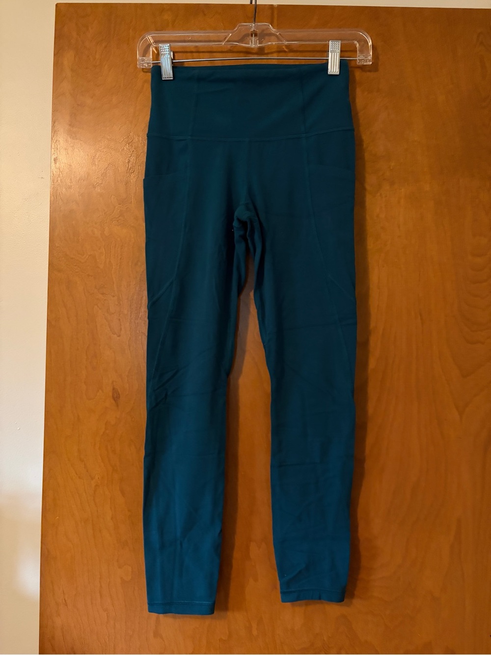 Athleta Teal High-Waist Leggings